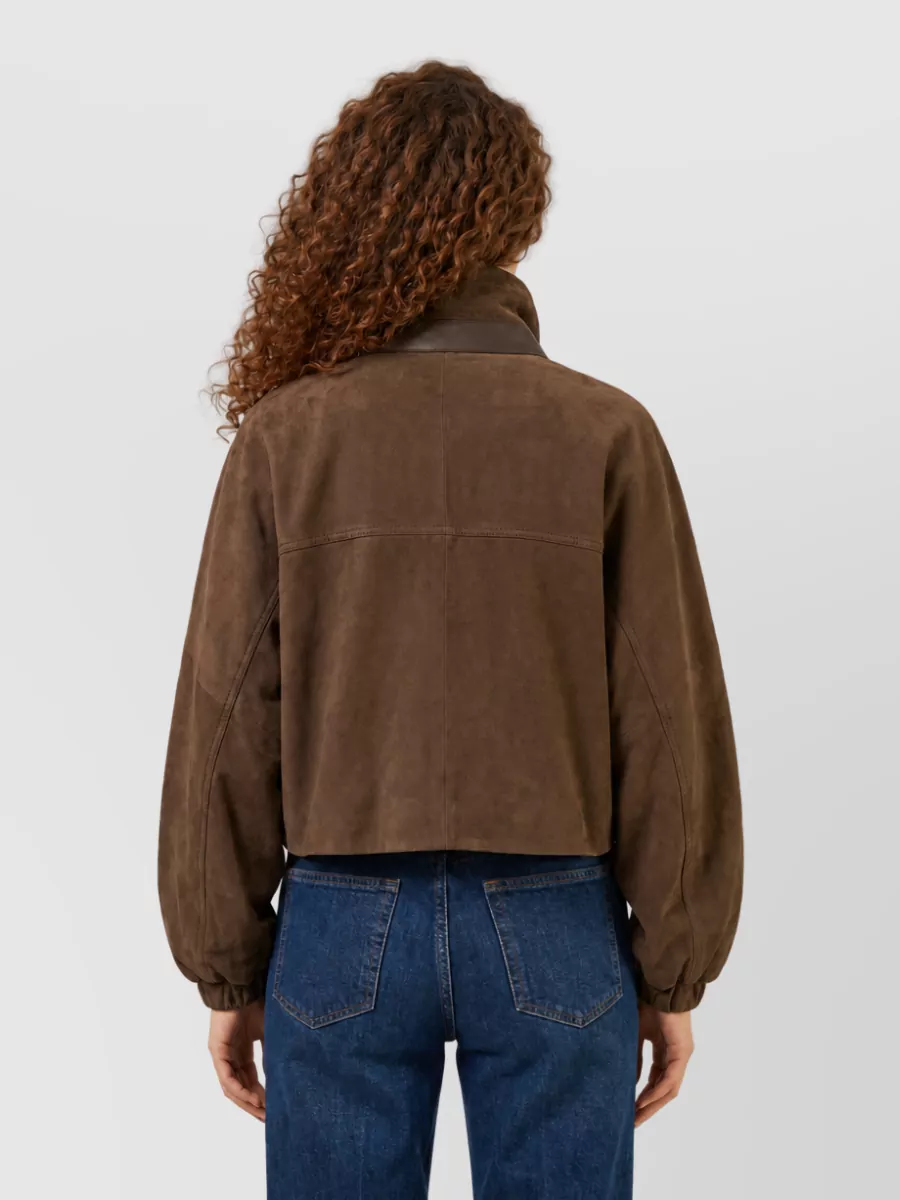 Loewe Suede Leather Relaxed-Fit Jacket