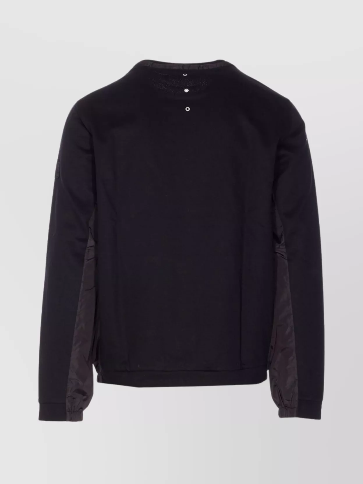 Premiata Crewneck Long Sleeve Sweatshirt With Side Panels In Black