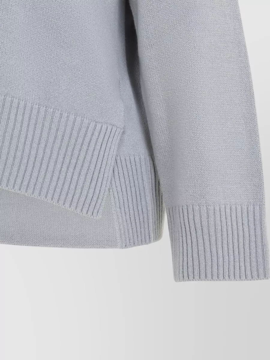 Peserico Silk Cashmere Fine-Knit Relaxed-Fit V-Neck Sweater