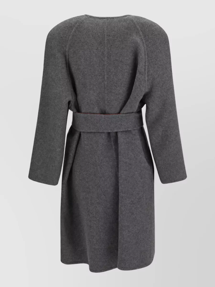 Valentino Garavani Cashmere-Blend Belted Single-Breasted Jacket