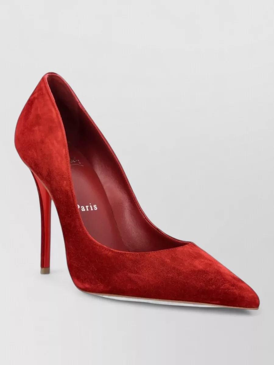 Christian Louboutin velvet pumps
