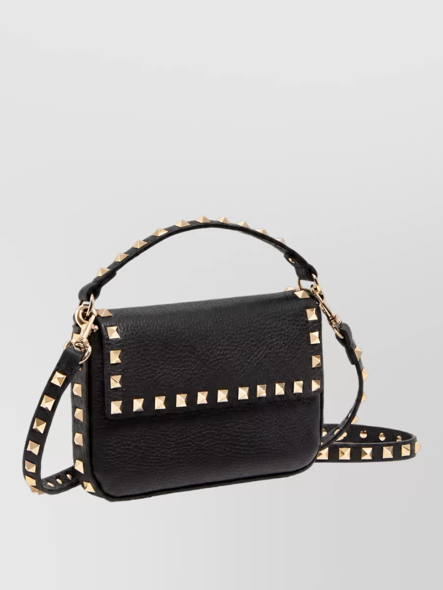 Valentino Garavani Rockstud Spike Leather Shoulder Bag