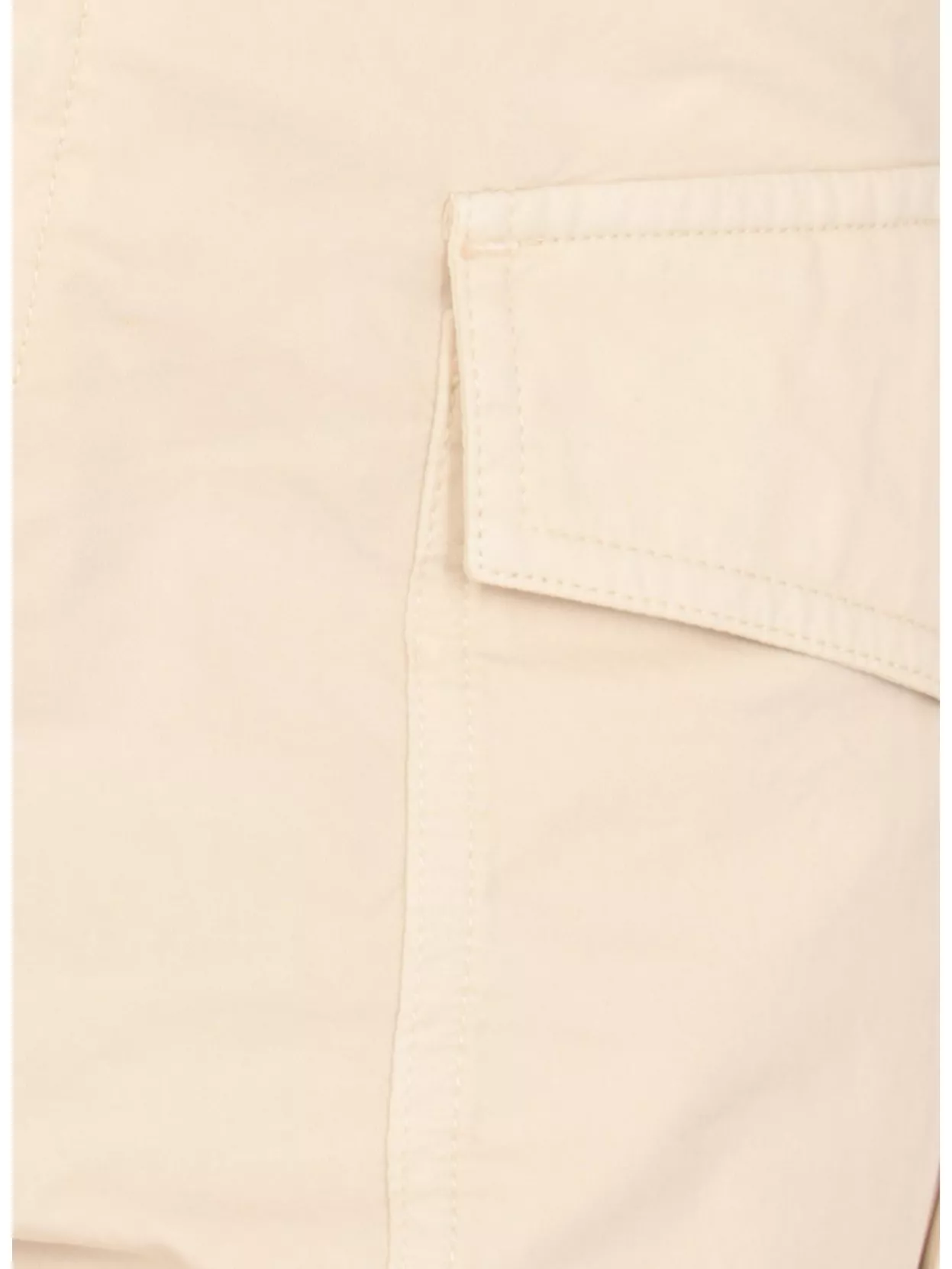 Woolrich Lightweight Linen Viscose Shorts Pockets In White
