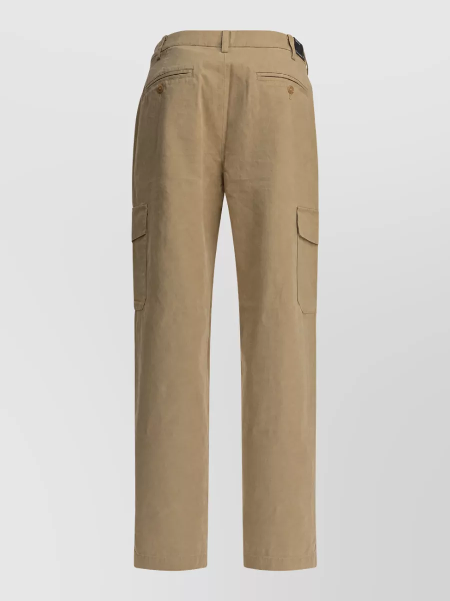 Vince Cotton Linen Cargo Trousers