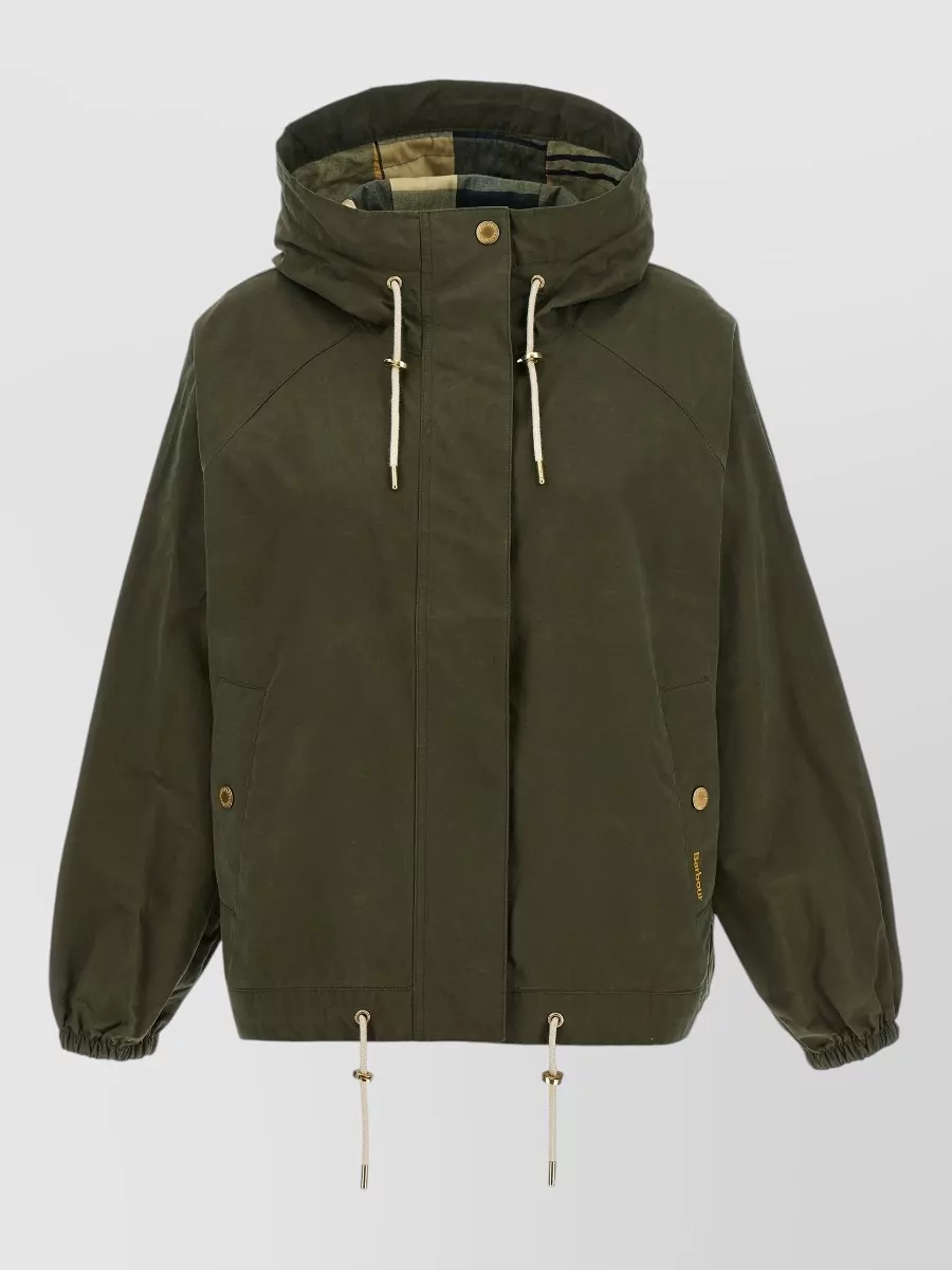 Barbour Hooded Cotton Raincoat