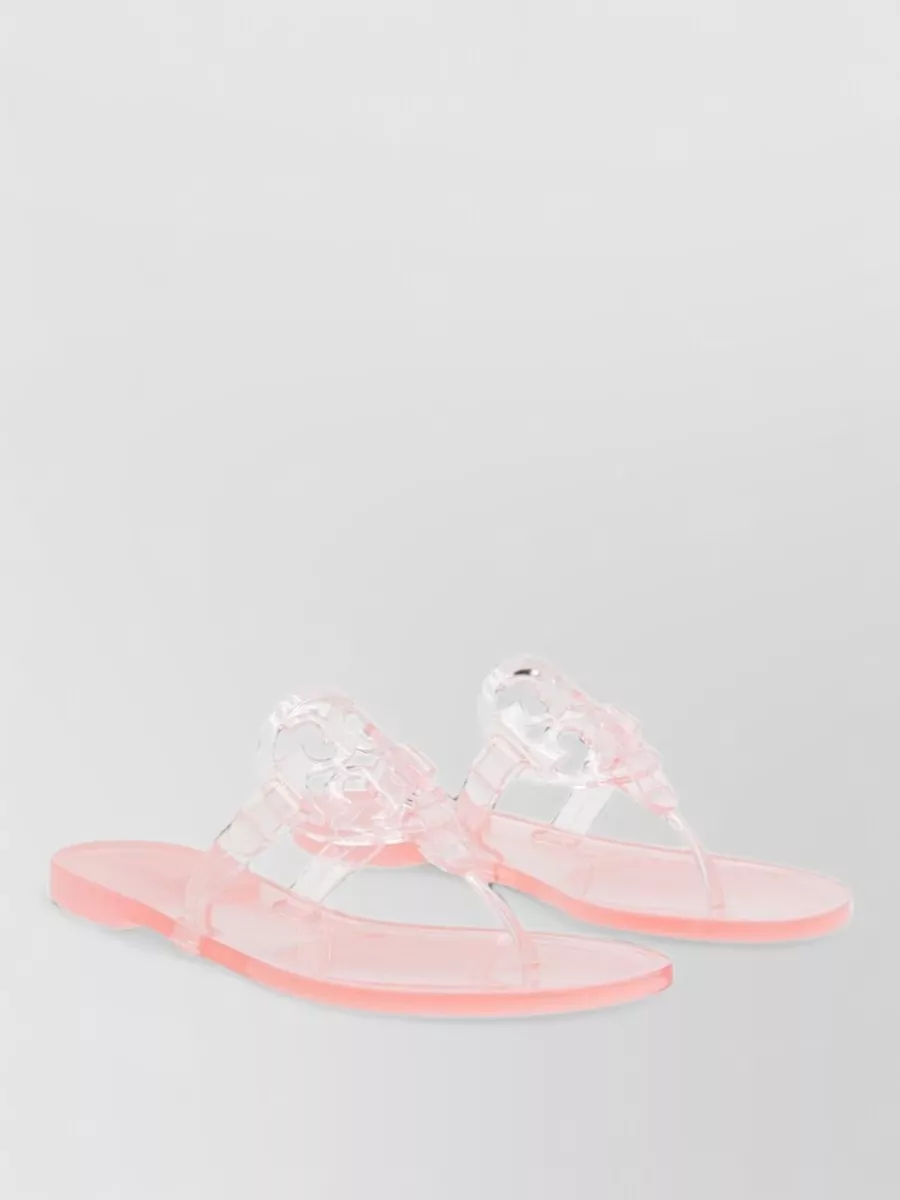 Tory Burch Transparent Miller Thong Sandals