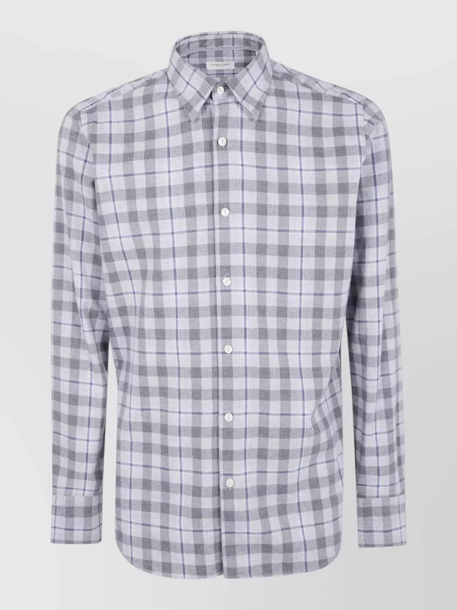 Tintoria Mattei checked shirt