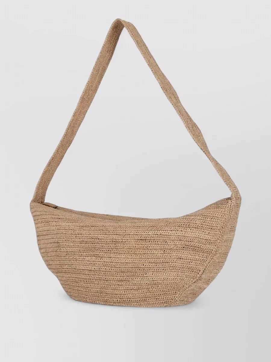 Ibeliv raffia shoulder bag