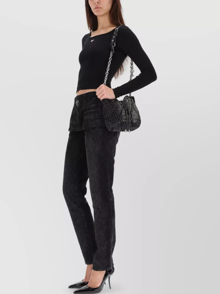 Diesel Denim Straight-Leg Jeans