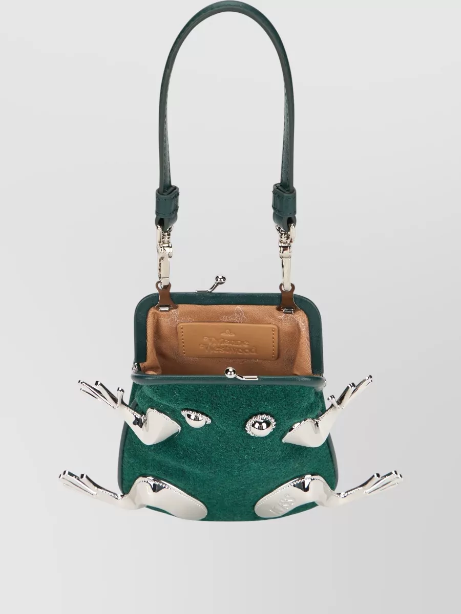 Vivienne Westwood Frog Prince Frame Clutch Shoulder Bag