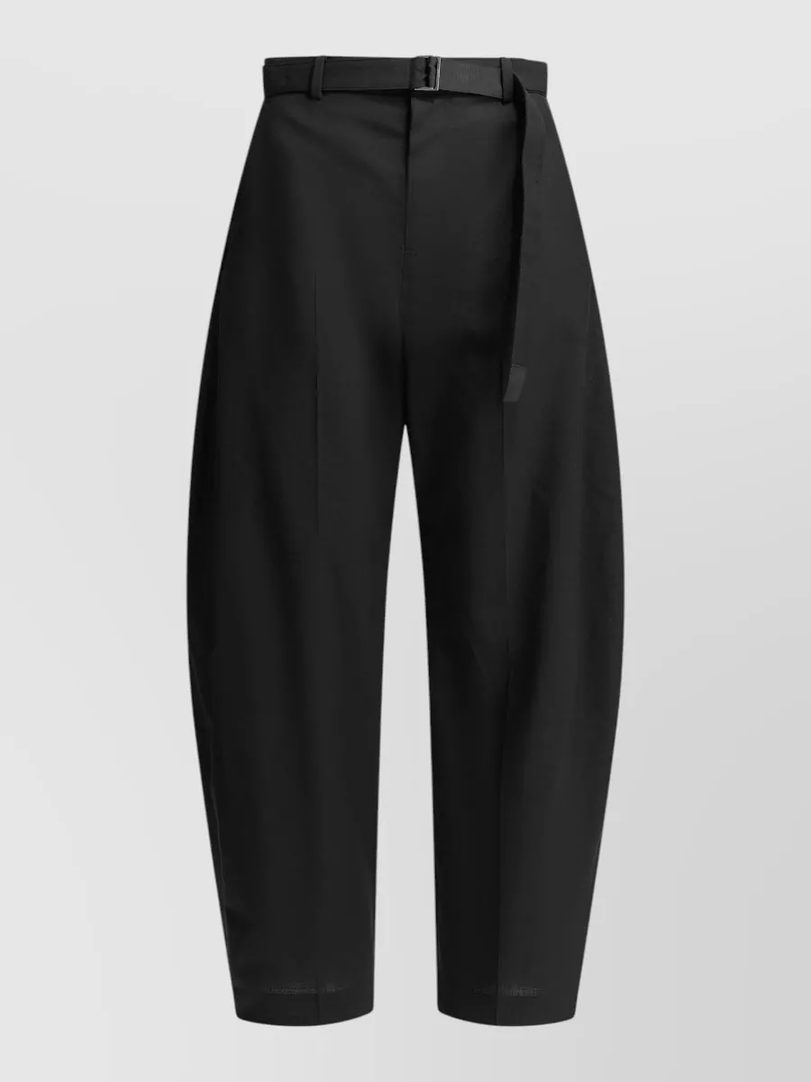 Sacai Wide-leg tailored trousers