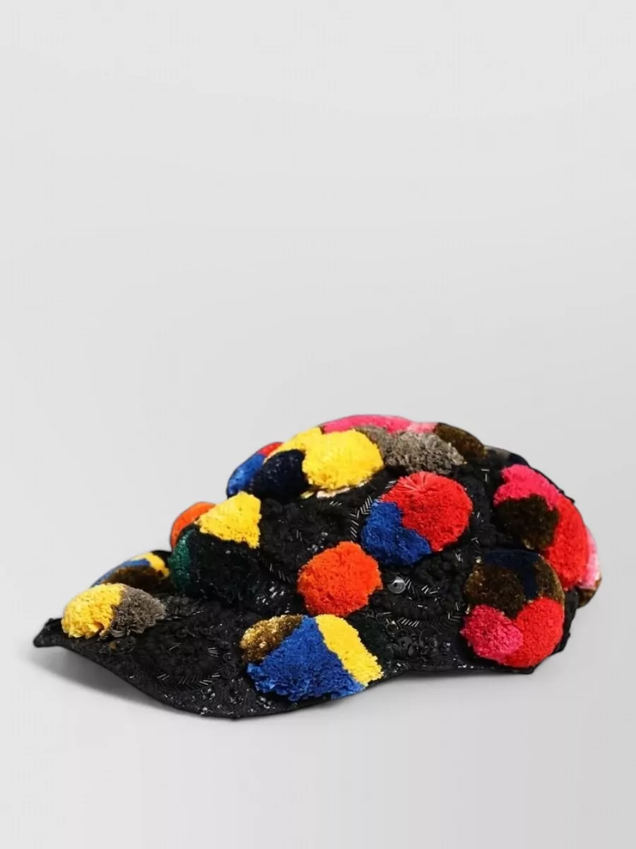 Dolce&Gabbana Silk Embellished Hat