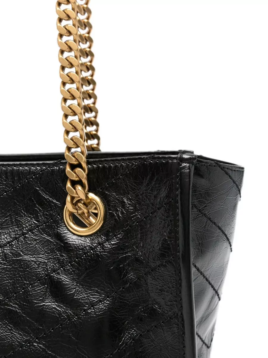 Saint Laurent Niki Small Leather Tote Bag