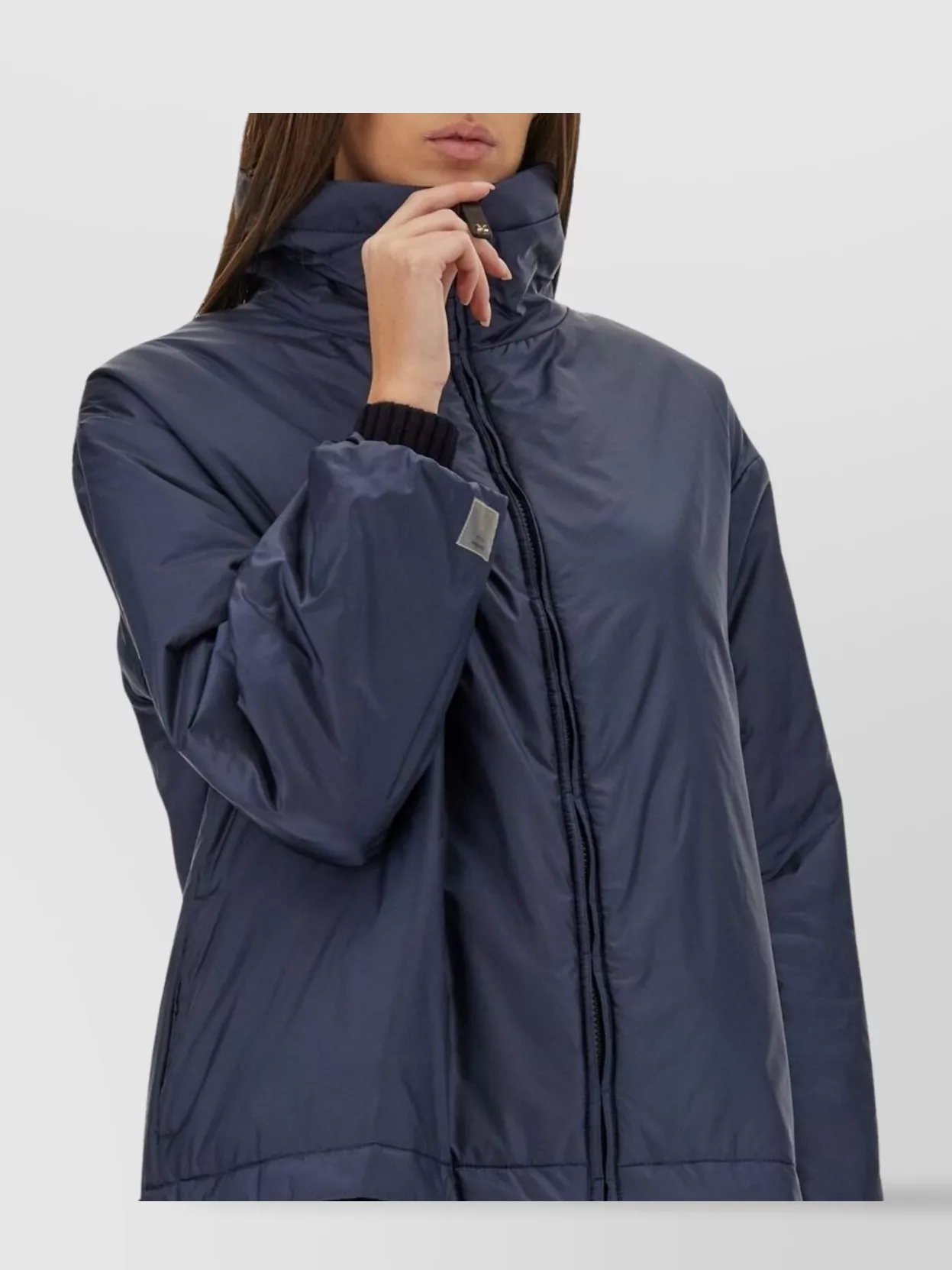 S Max Mara Cube Jacket With High Collar And Pockets