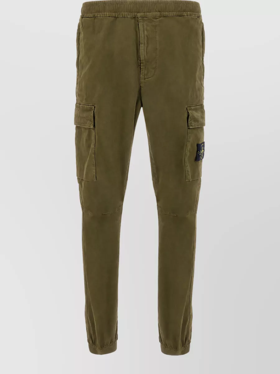 Stone Island stretch cotton pants
