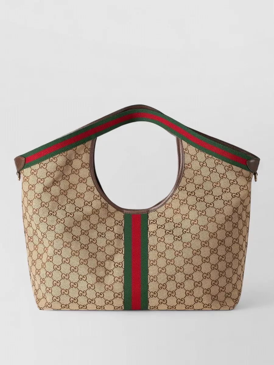 Gucci Giglio Large Fabric Tote Bag
