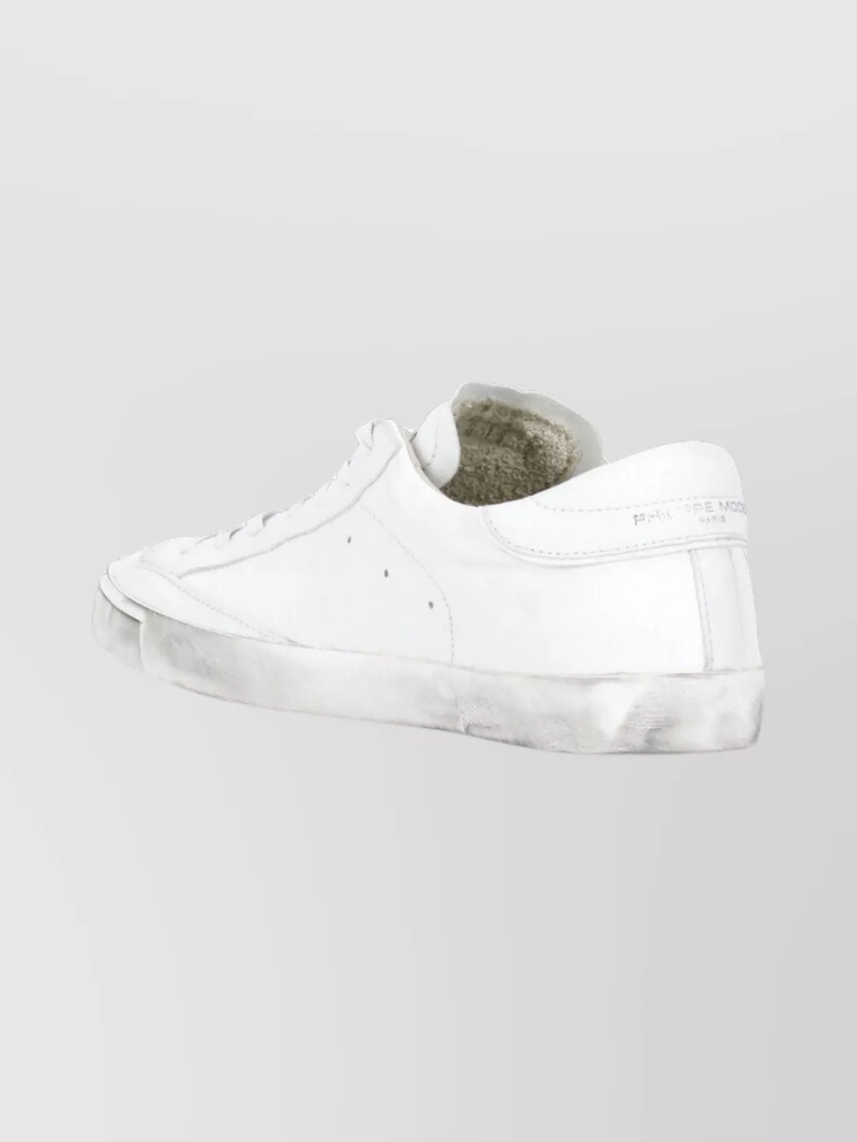 Philippe Model Low Top Sneakers Featuring Perforated Design