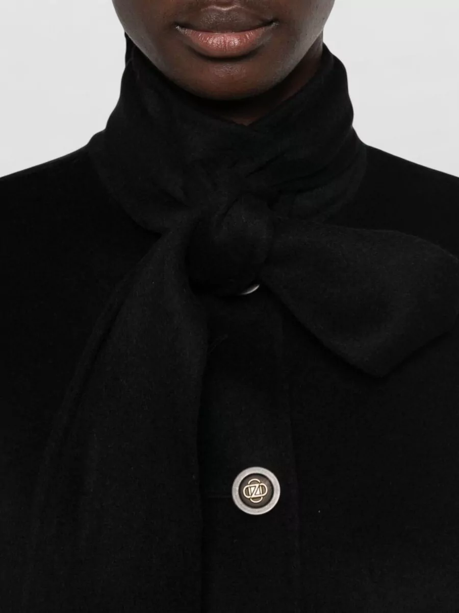 Zimmermann Wool Pussy-bow Fitted Jacket
