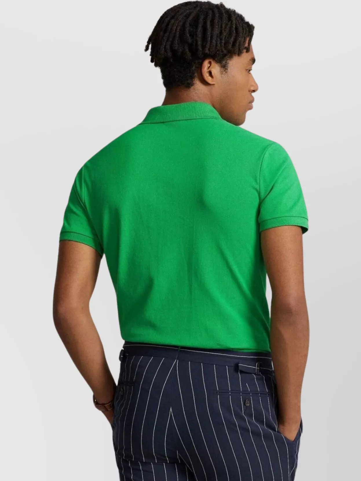 Polo Ralph Lauren Short Sleeve Polo Shirt With Ribbed Cuffs
