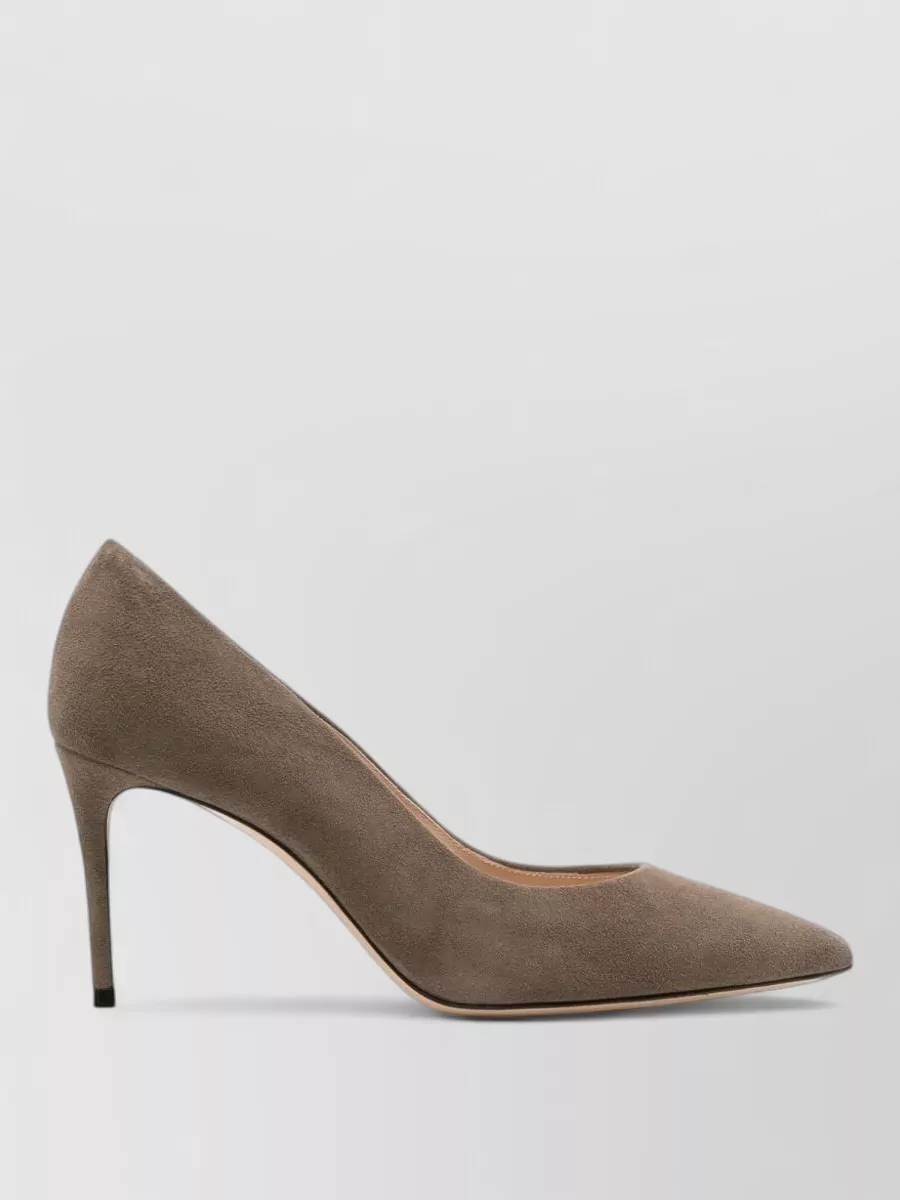 Casadei Suede High Heel Pumps
