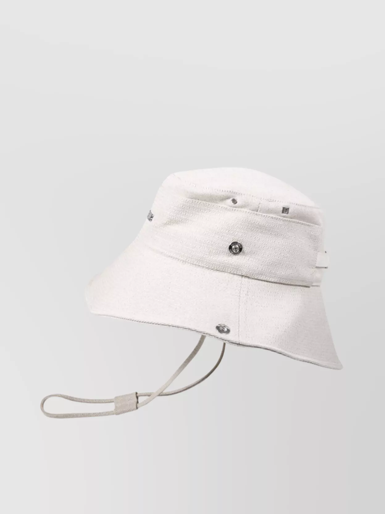Jacquemus Nimes Hat With Eyelet Vents And Wide Brim