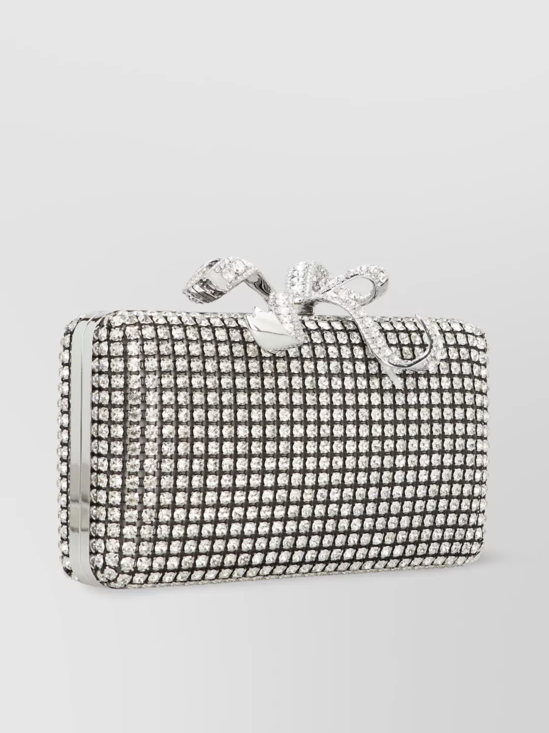 Self-portrait Crystal Embellished Clutch Bag