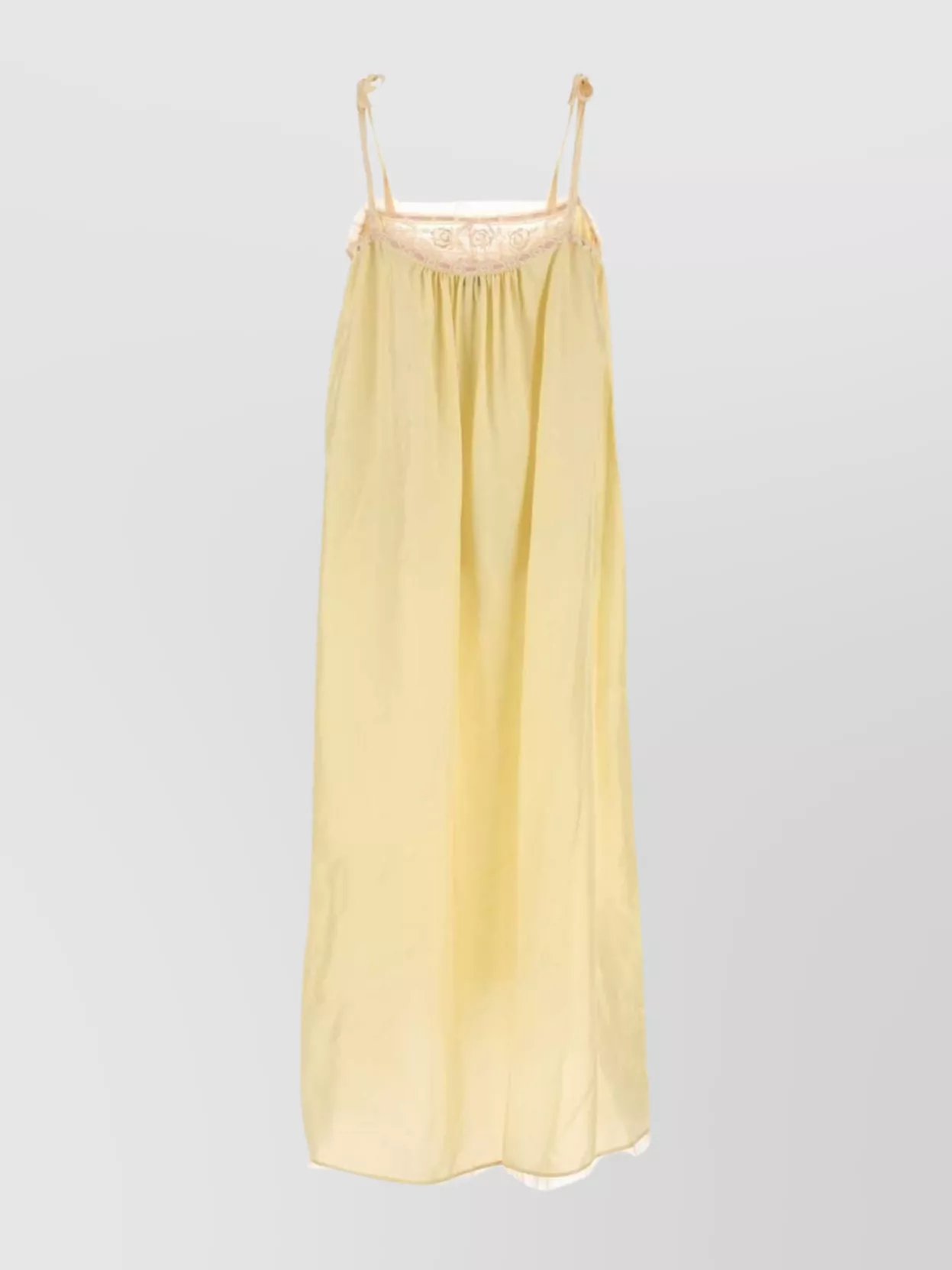 Chloé Silk Dress Spaghetti Straps