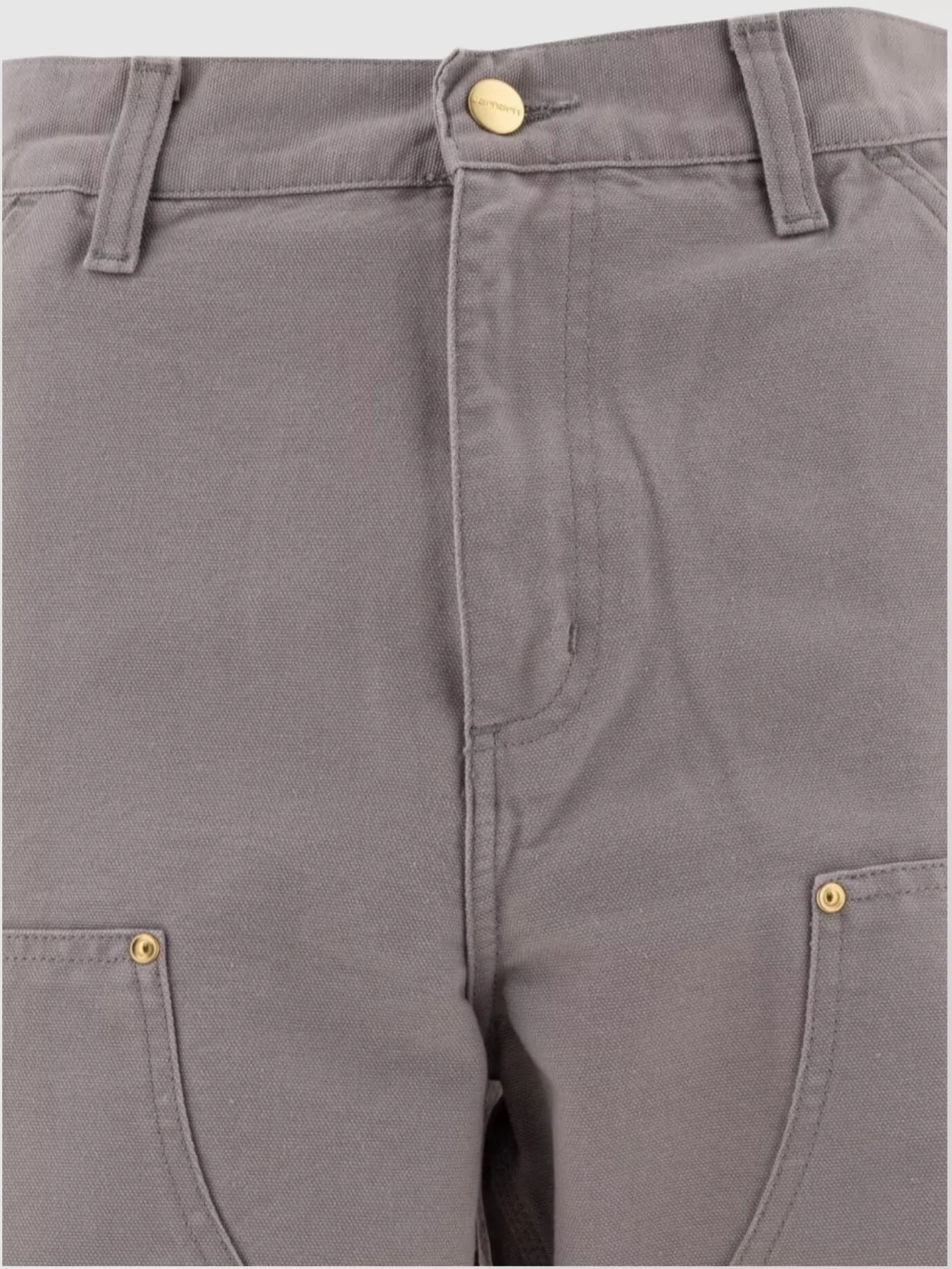 Carhartt Straight Leg Trousers With Belt Loops And Multiple Pockets