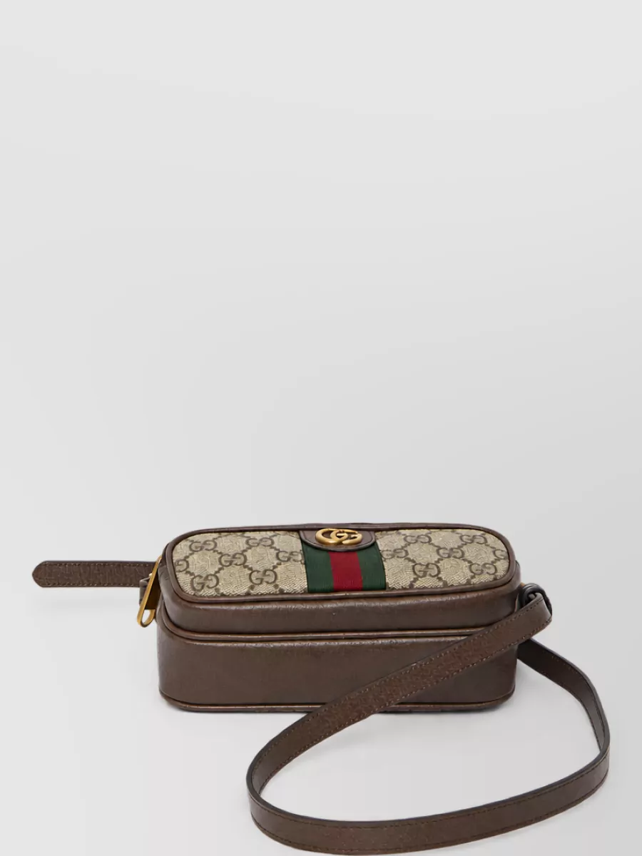 Gucci Canvas Ophidia Crossbody Bag
