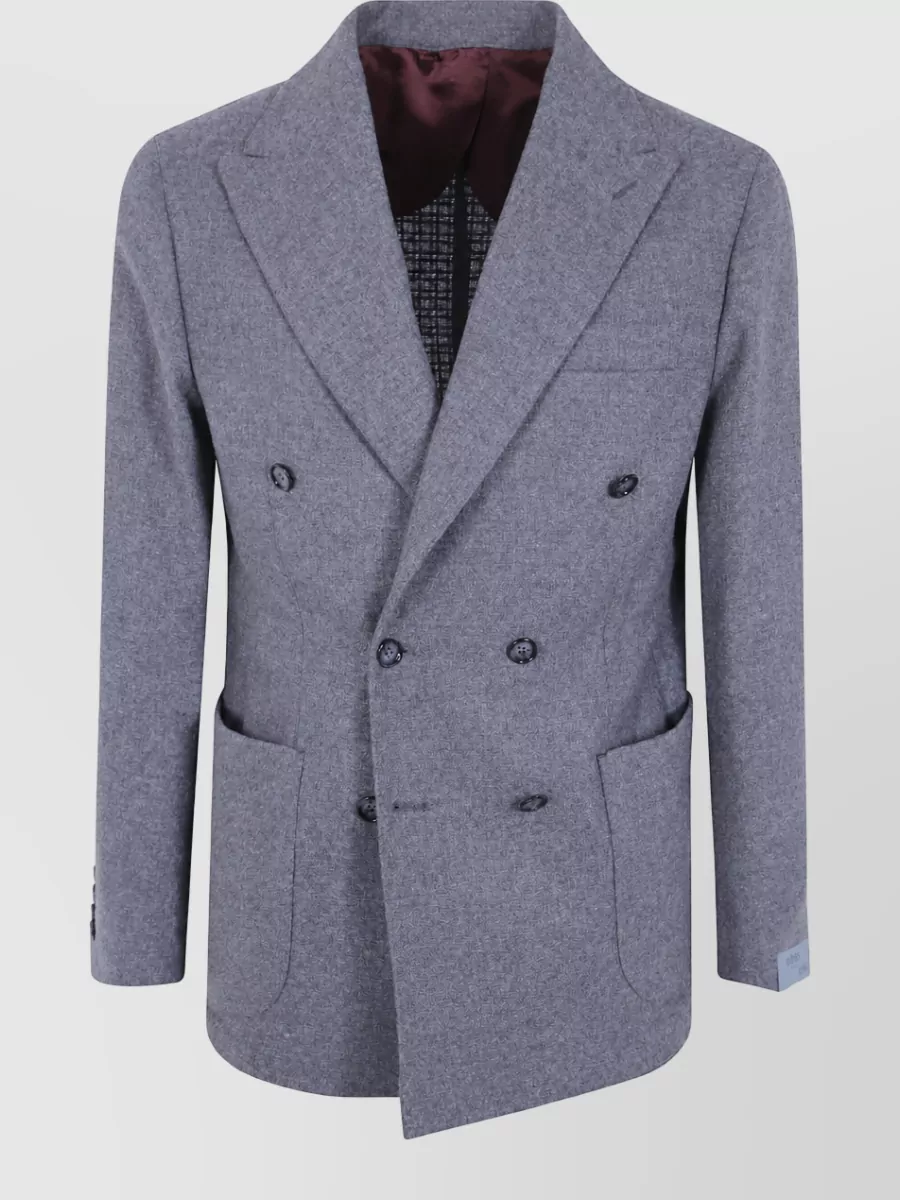 Barba Napoli cashmere double-breasted suit