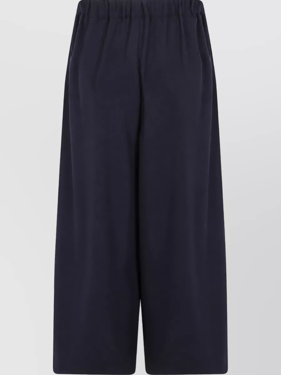 Comme des Garçons wool wide-leg trousers