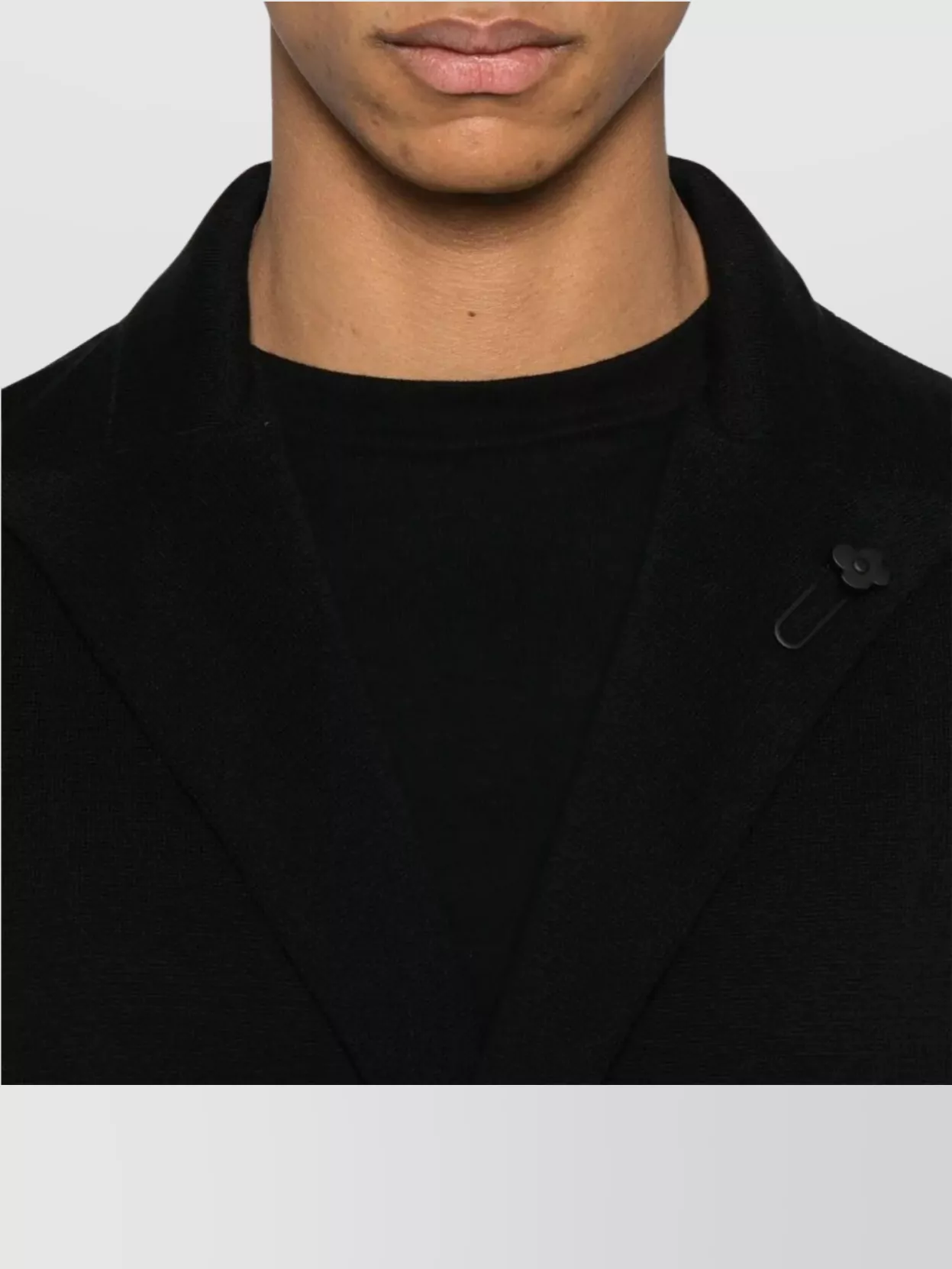 Lardini Men's Knit Blazer Jacket