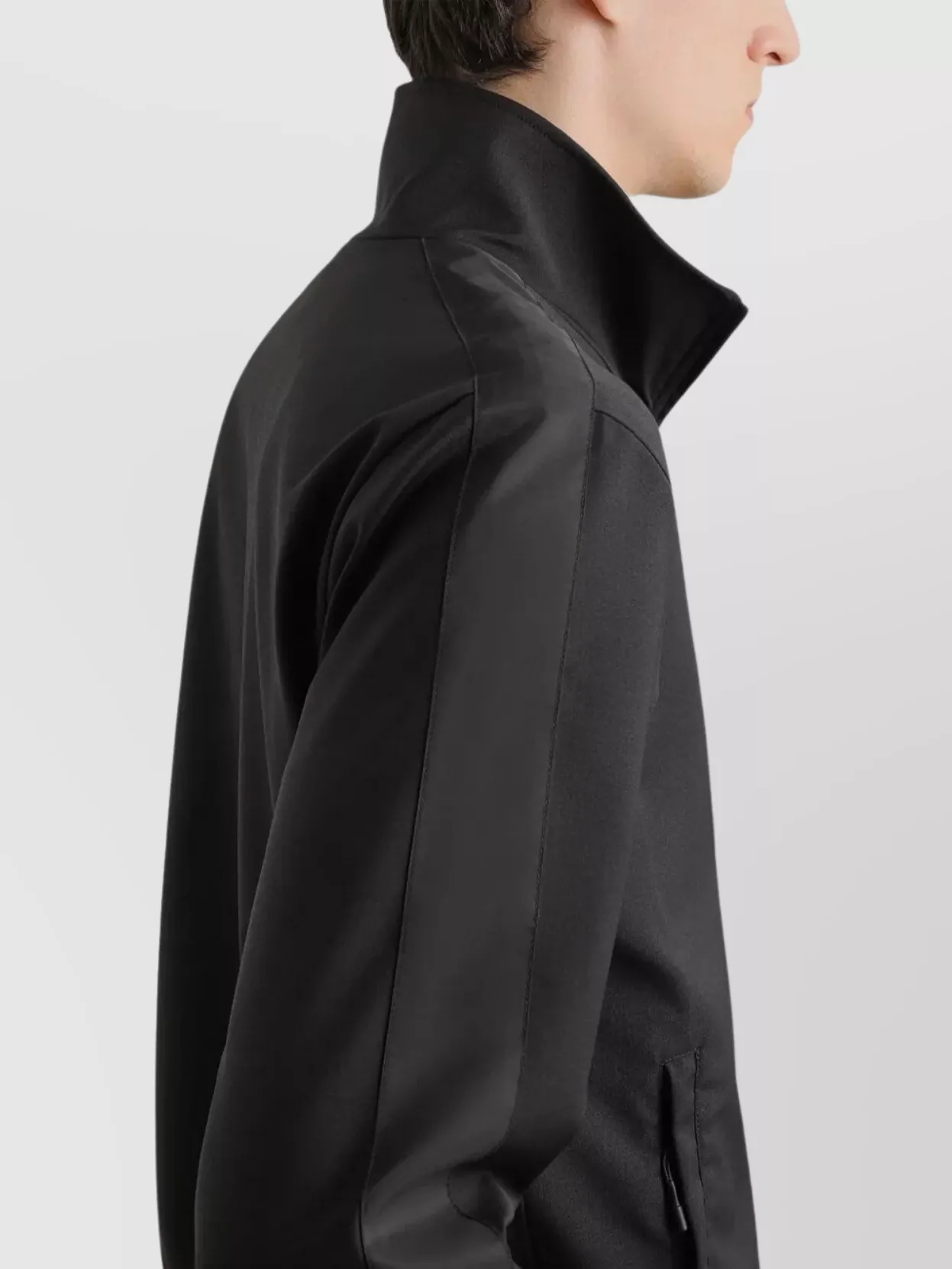 Dolce&Gabbana High Neck Ribbed Cuffs Side Pockets