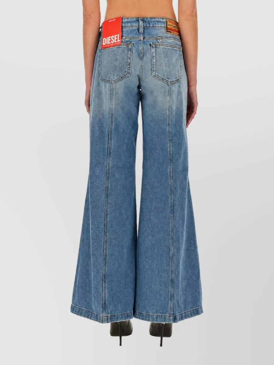 Diesel Denim Straight-Leg Jeans