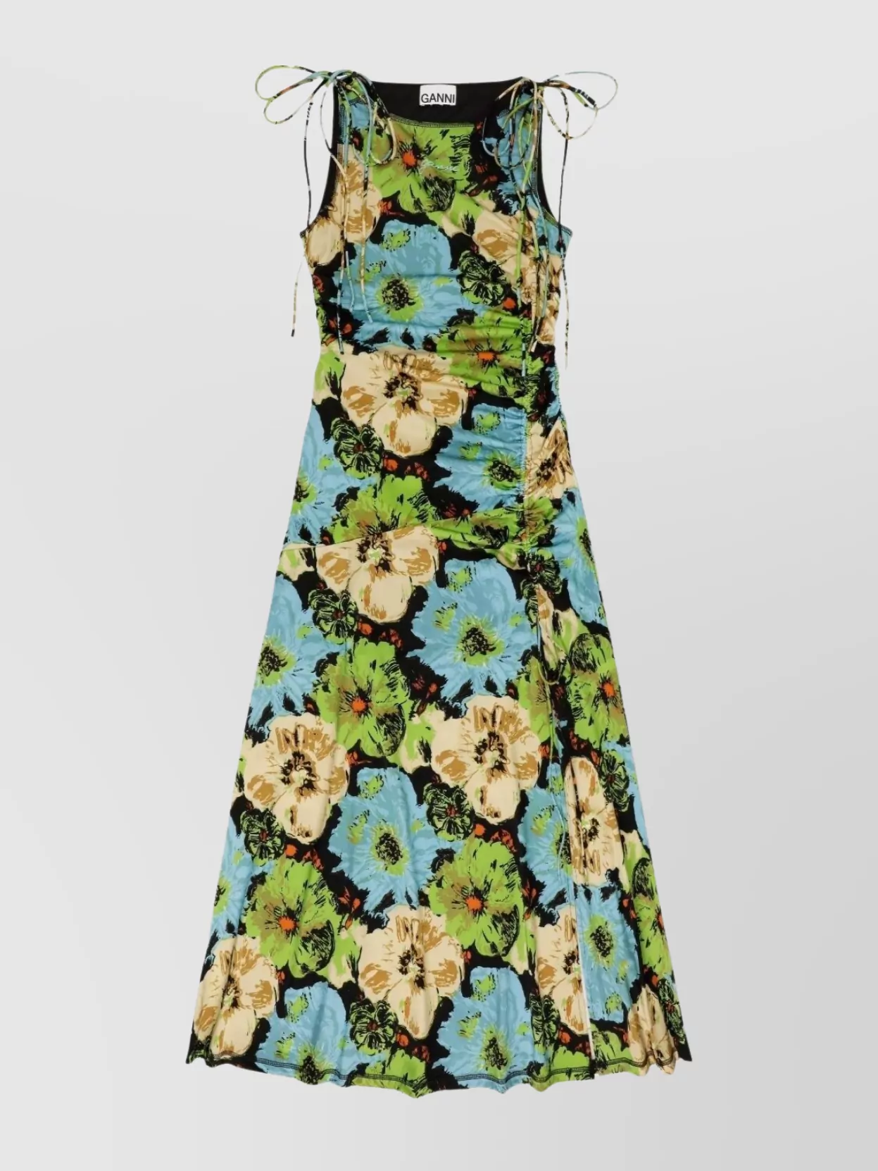 knee length dresses for ladies Animal Print Midi Dress