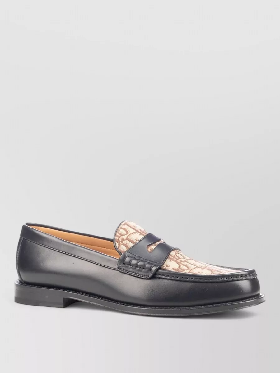 Christian Dior Leather Loafers
