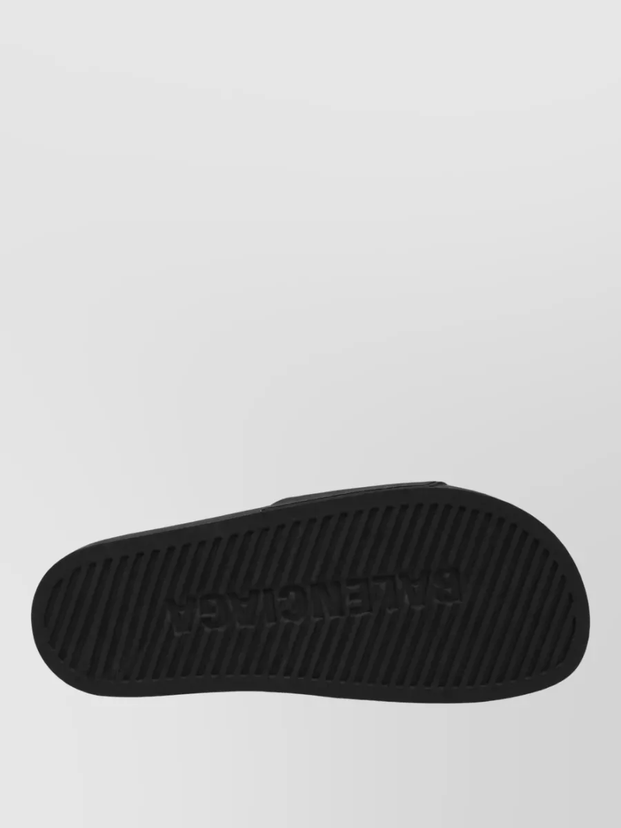 Balenciaga Logo-Print Slides