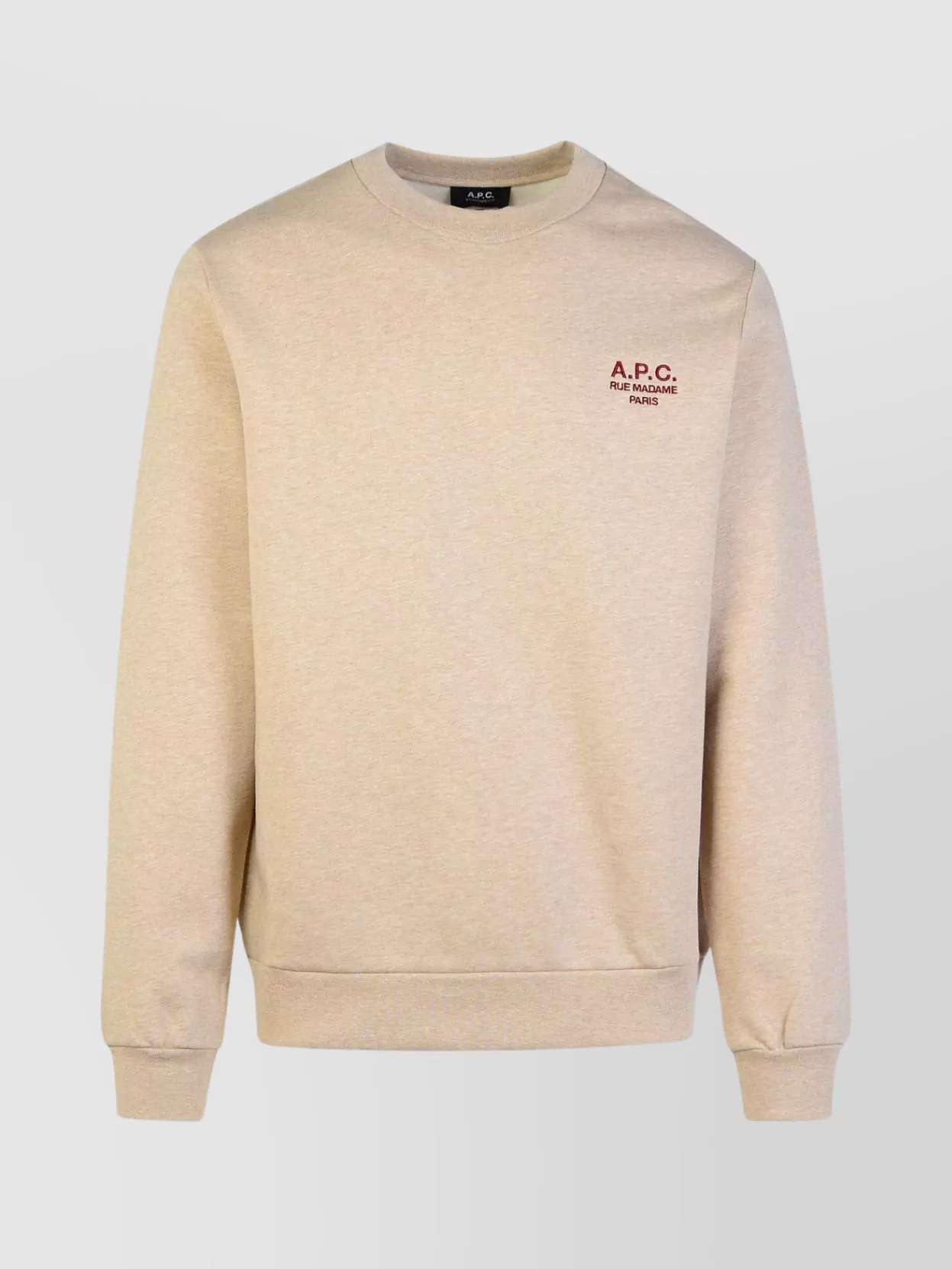 Shop Apc 'madame Street' Cotton Sweatshirt