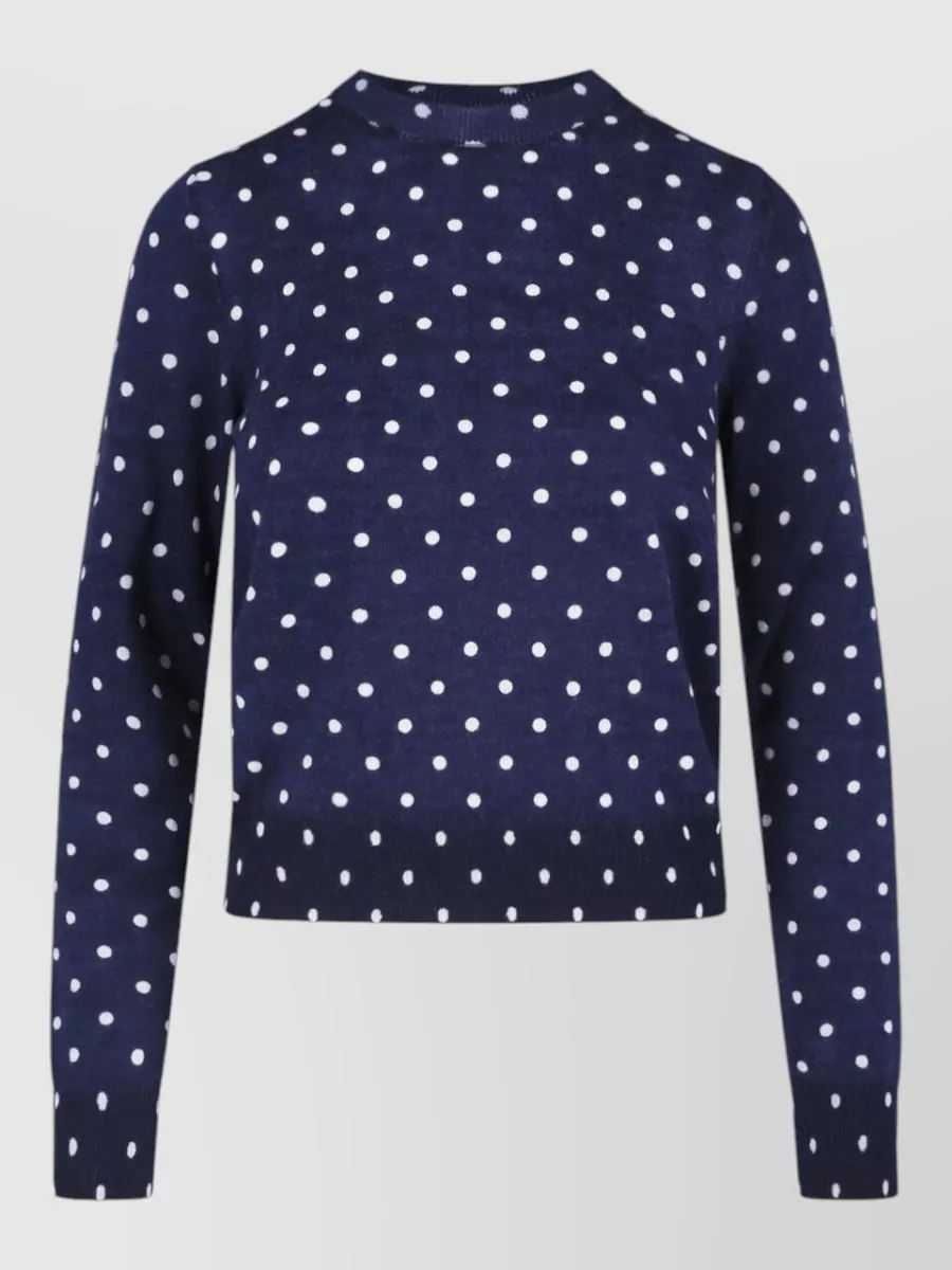 Comme des Garçons wool crewneck sweatshirt