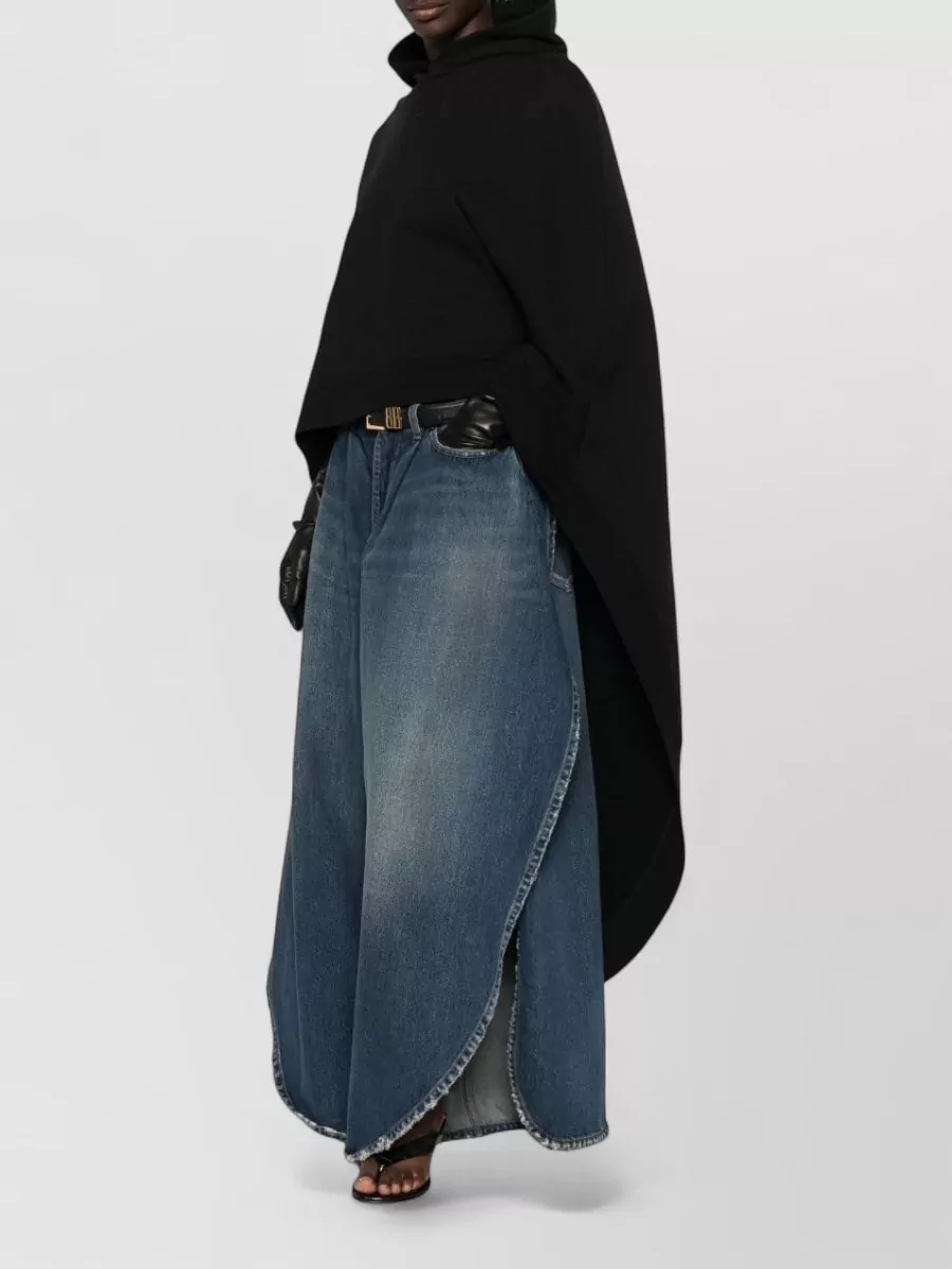 Balenciaga Oversized Cotton Hooded Sweatshirt