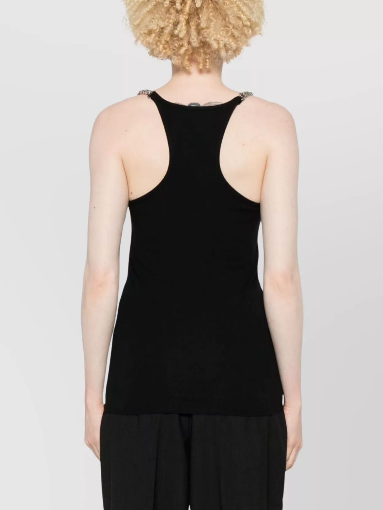 Shop Stella Mccartney Chain Straps Tank Top