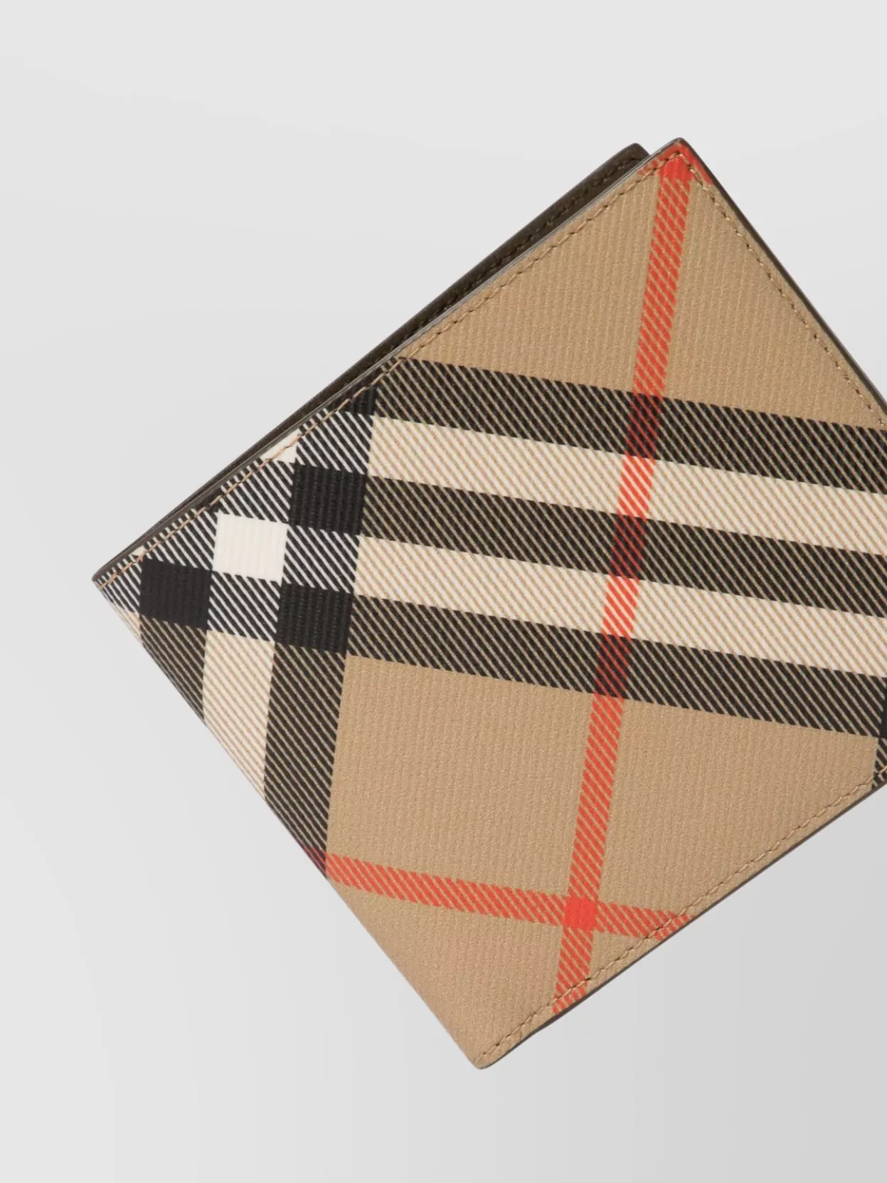 Burberry Checked Bifold Cardholder