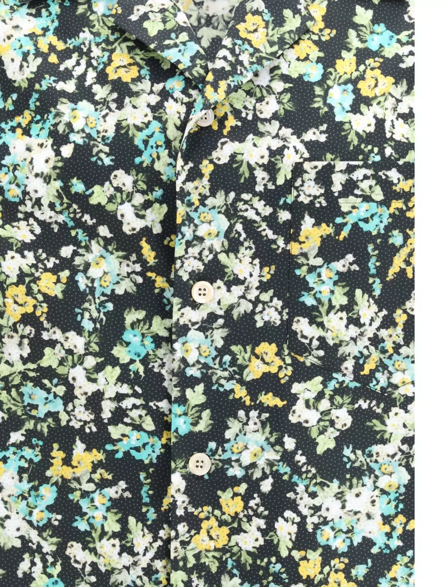 Valentino Floral-Print Boxy Shirt