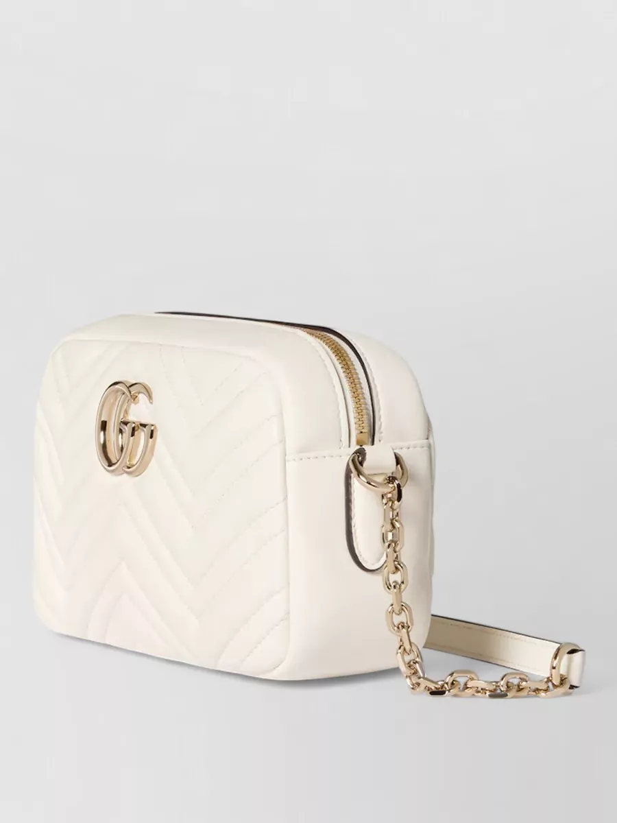 Gucci Gg Marmont Small Leather Shoulder Bag