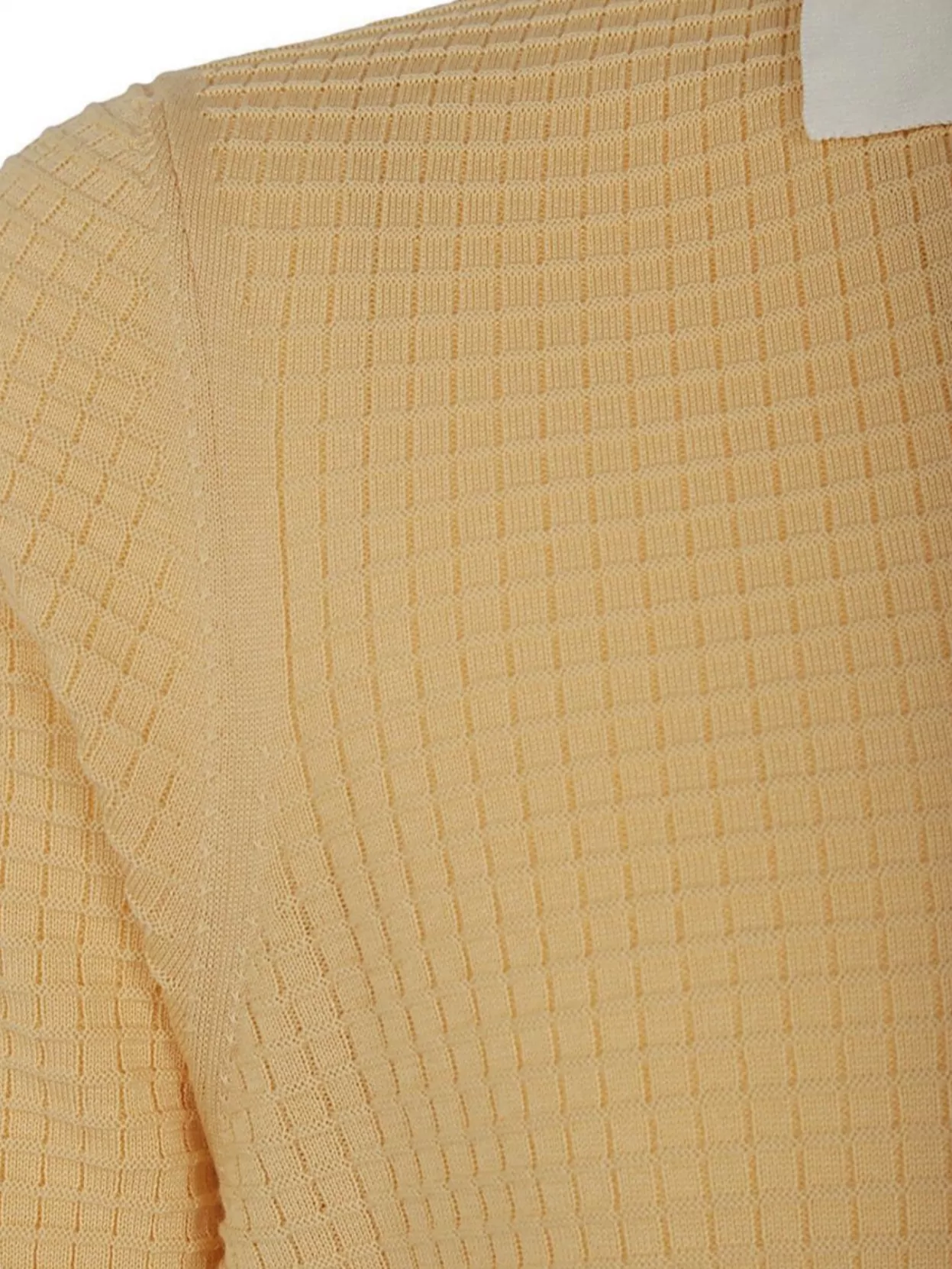 Drumohr Sweater Short Sleeve Contrast Collar