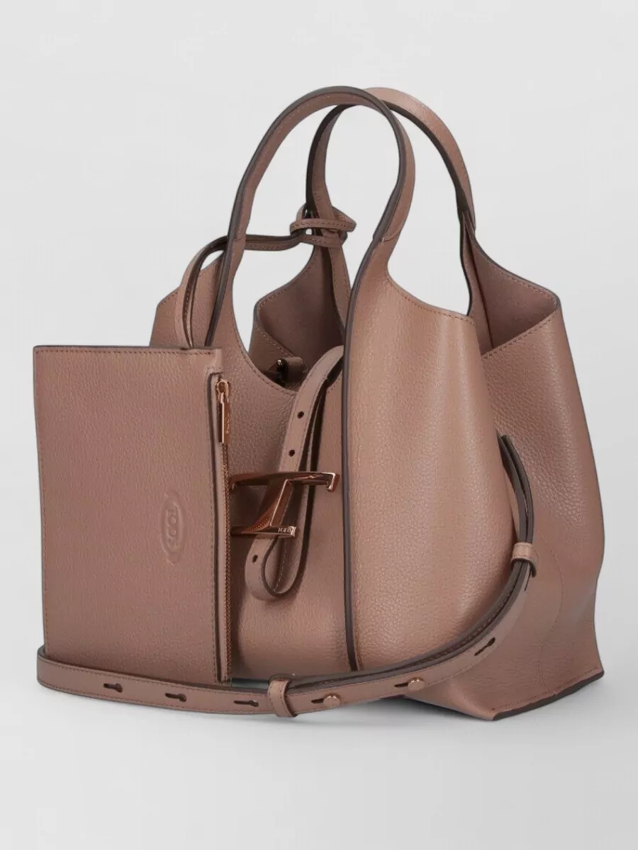 Tod's Tote Bag Hand Carry Detachable Strap