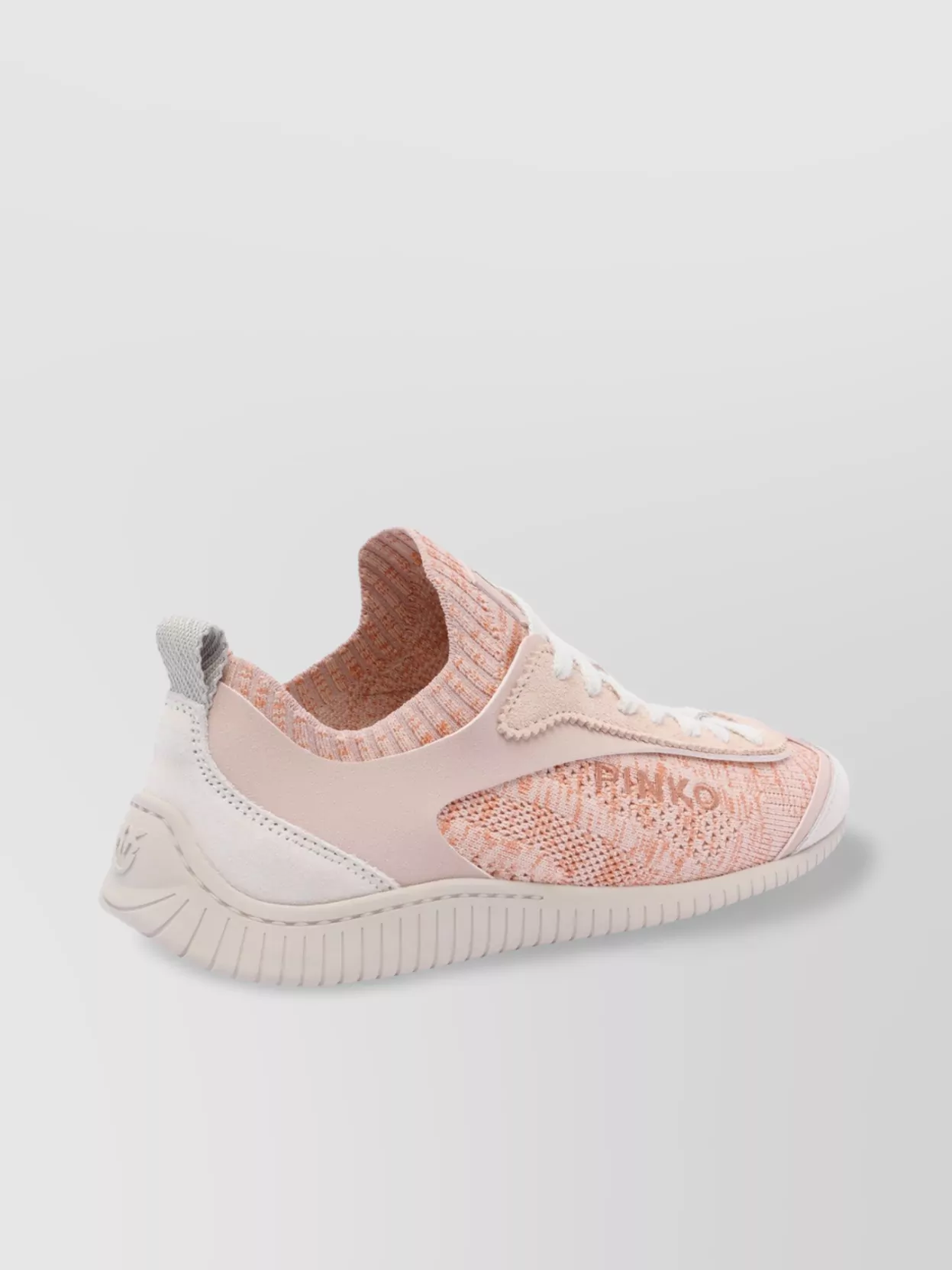 Pinko Elasticized Knit Low Top Sneakers