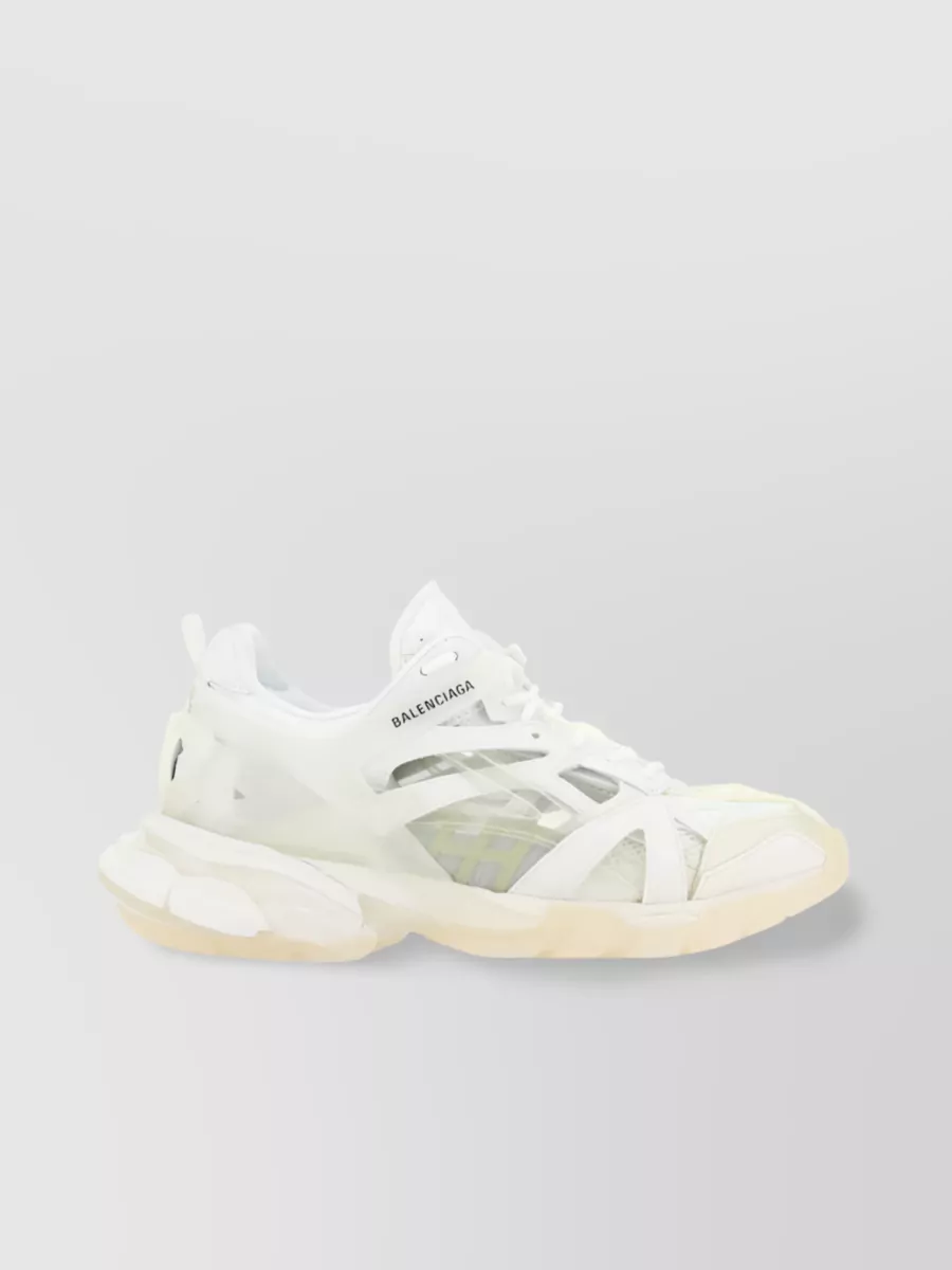 Shop Balenciaga Track.2 Track 2 Uncovered Footwear In White