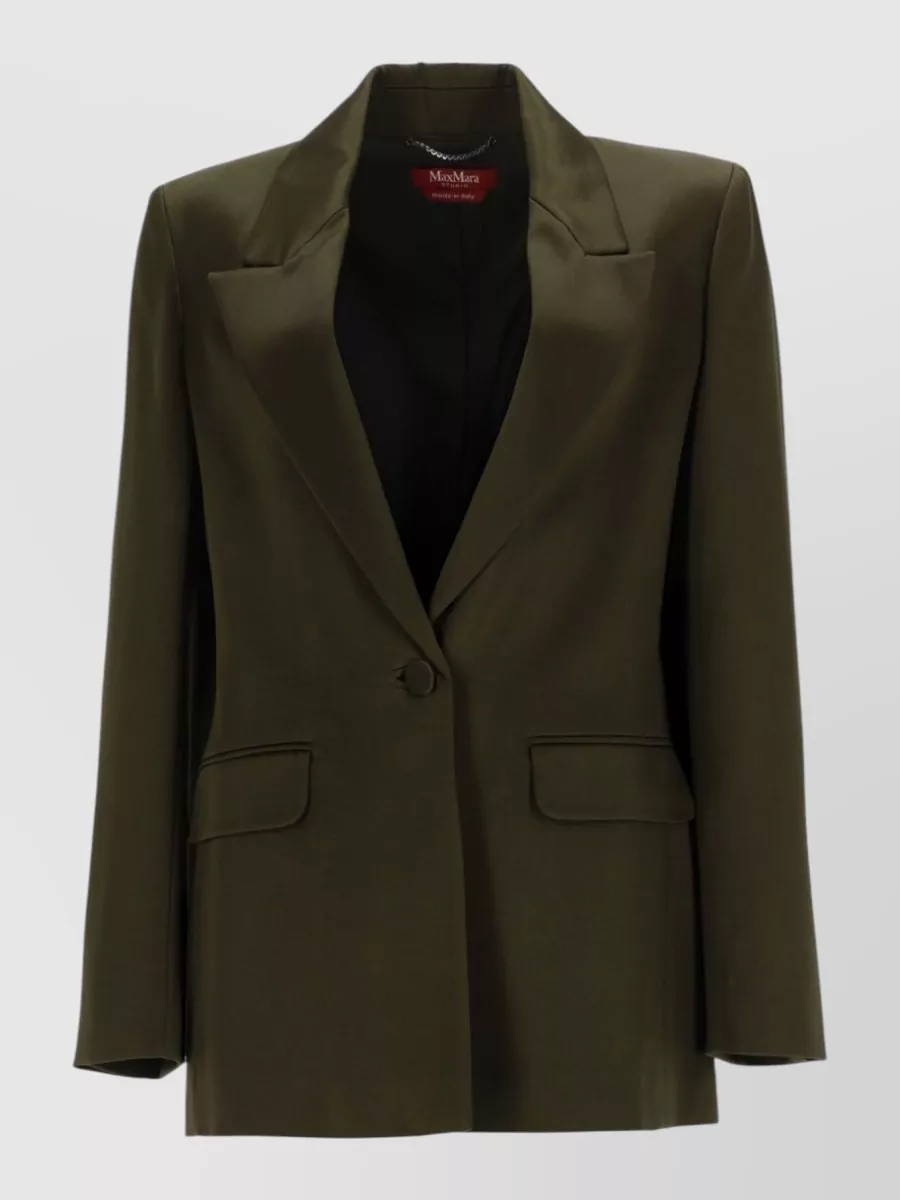 Max Mara Satin Blazer