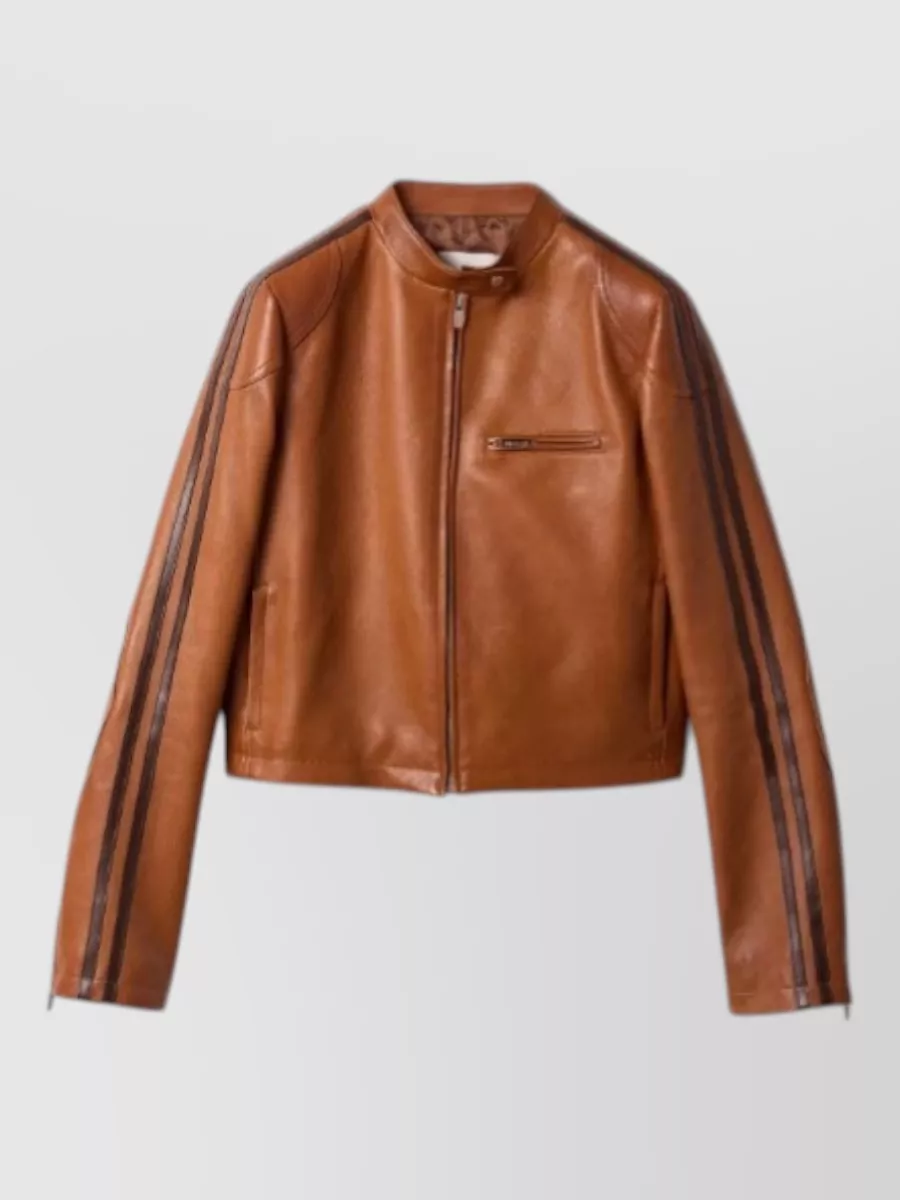 Miu Miu leather jacket